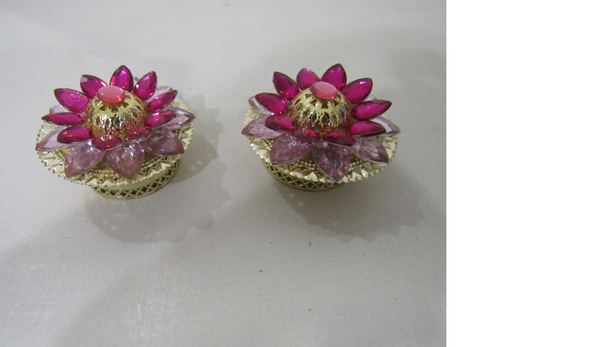 Crystal LED Diya Set of 2